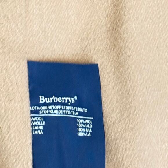 Burberry Heritage Trench Coat Vintage Classic Size 8 Long Vintage 90s Designer - Picture 10 of 16